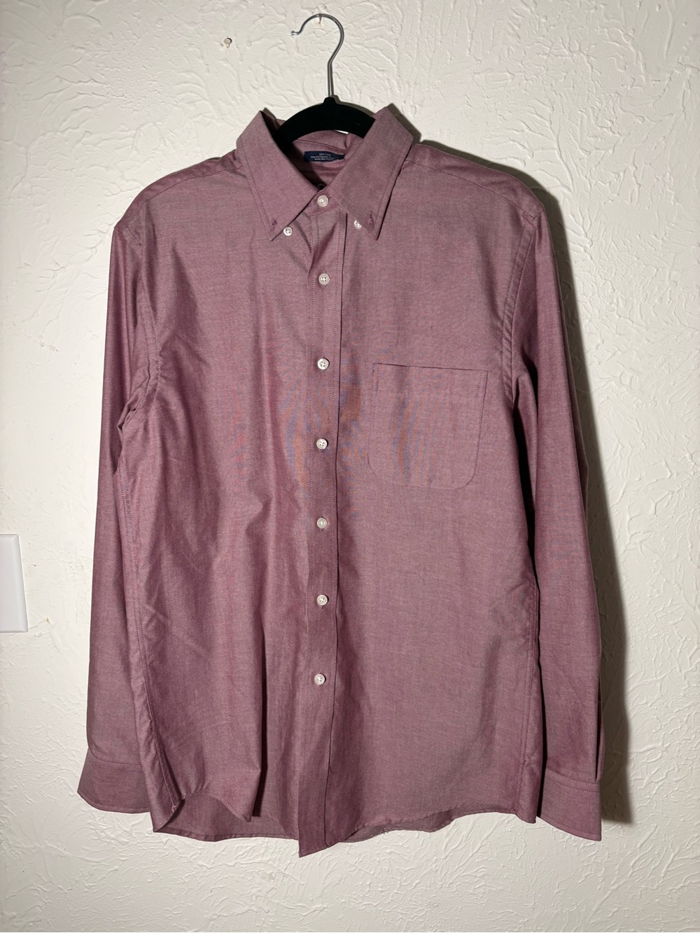 Saddlebred Men's Button-Down Shirt - Burgundy